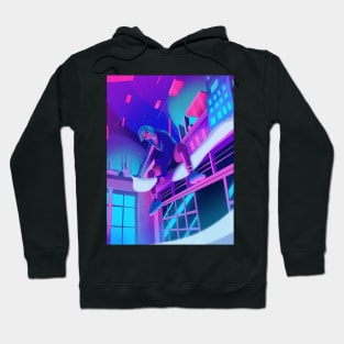 Neon City Hoodie